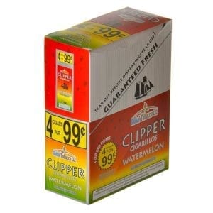 Clipper Cigarillos 4 For $1.39 Watermelon
