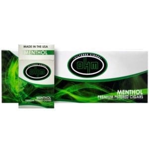 Ohm Filtered Cigars Menthol
