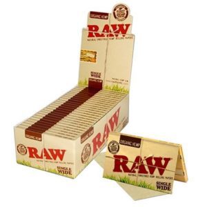 Raw Organic Single Wide 25 Per Box