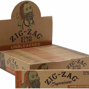 Zig Zag King Slim Unbleached Papers