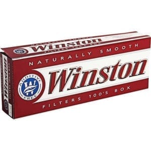 Winston Red 100's Box
